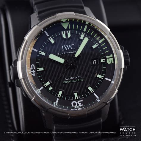 prezzo iwc aquatimer|iwc aquatimer used.